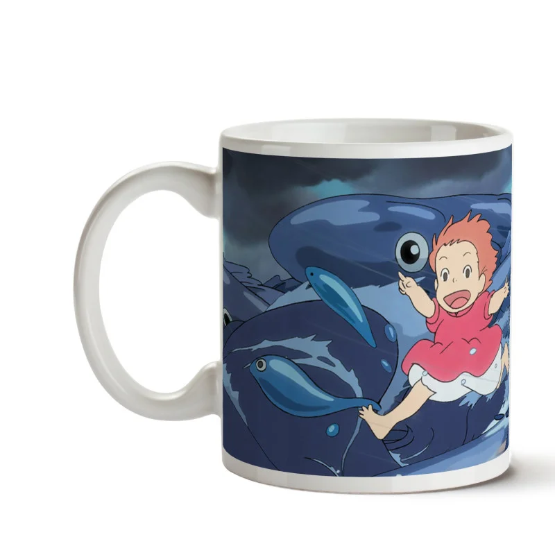 Mug Ghibli 10 - Waves - Ponyo on the cliff